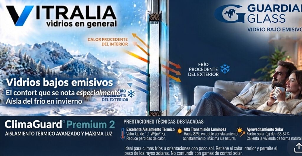 Vidrios Bajos Emisivos