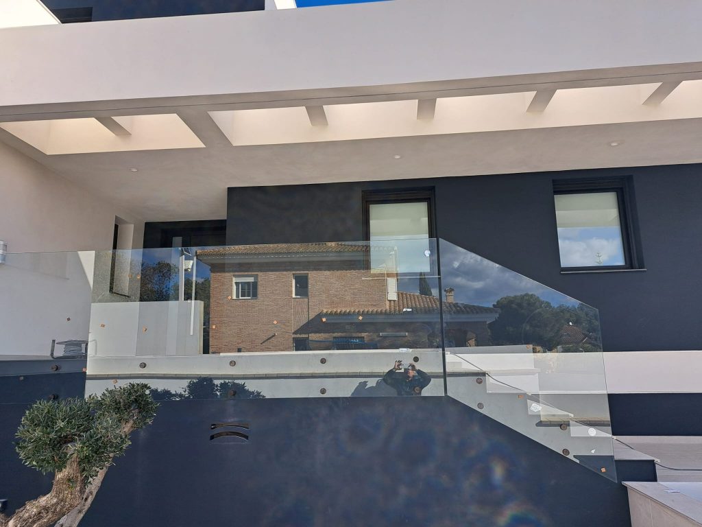 Barandillas abotonadas