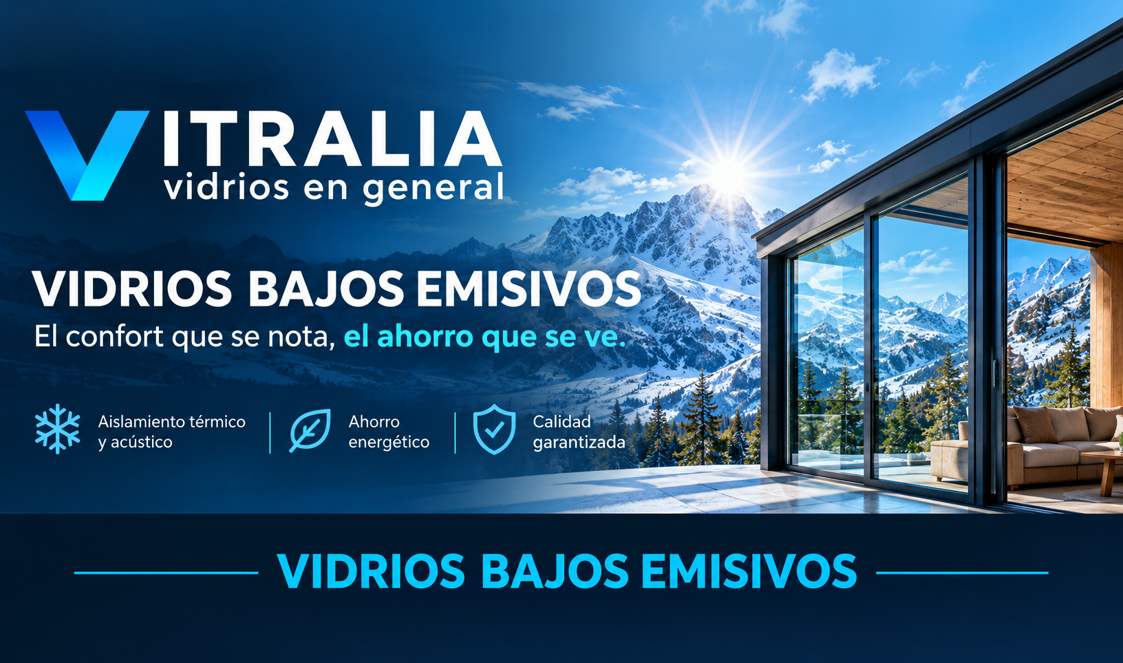 Vidrios Bajos emisivos